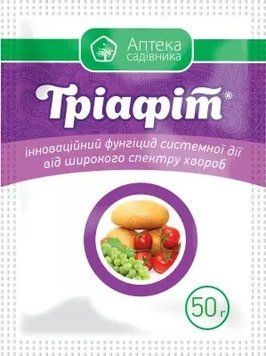 Фунгіцид Тріафіт 50 гр, Укравіт 1648562481 фото