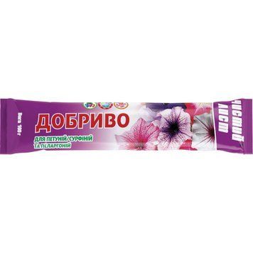 Удобрение "Чистый Лист" для петуний и пеларгоний, 100 г 1640330055 фото