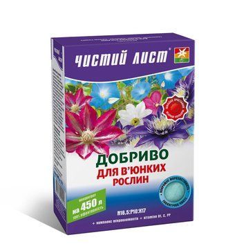 Удобрение "Чистый Лист" для вьющихся растений, 300 г 1640330068 фото
